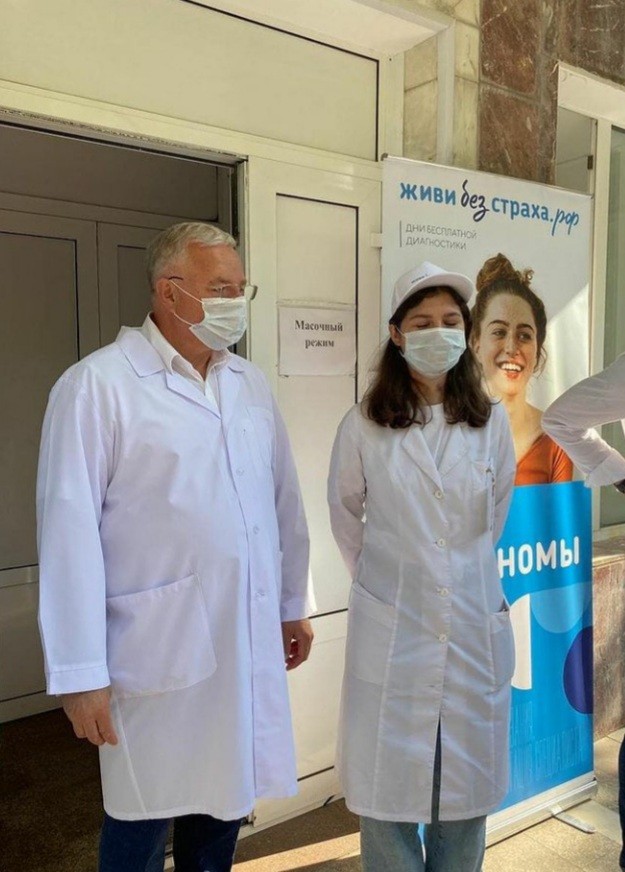 .врач О.Иванинский открывает проект